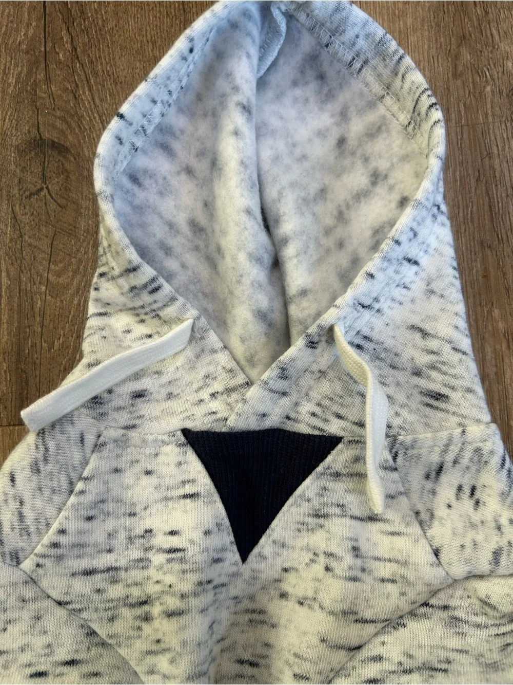 Dog Cozy Hooded Sweatshirt in Light Heather Grey
